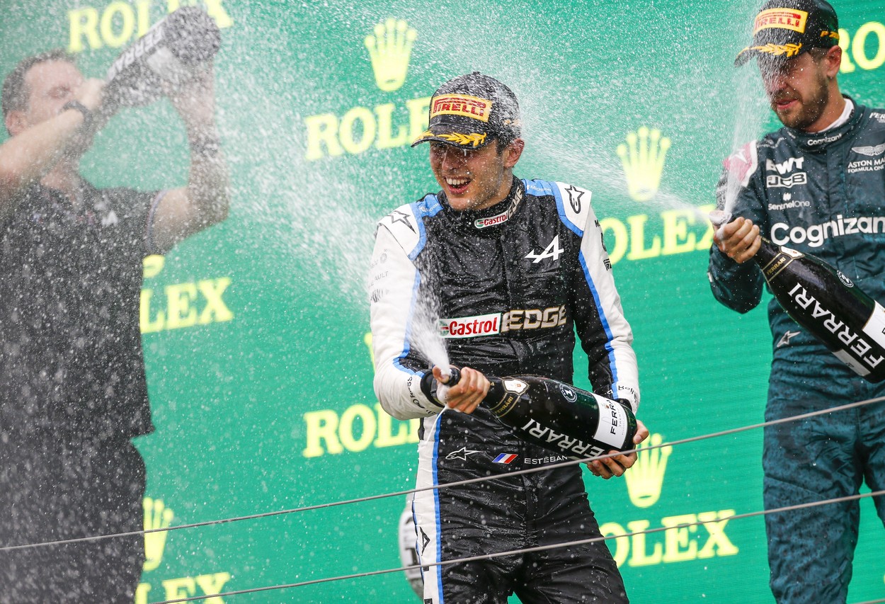 Surpriză mare în Marele Premiu de Formula 1 al Ungariei! Esteban Ocon, la prima victorie din carieră. Șase abandonuri în primul tur | VIDEO