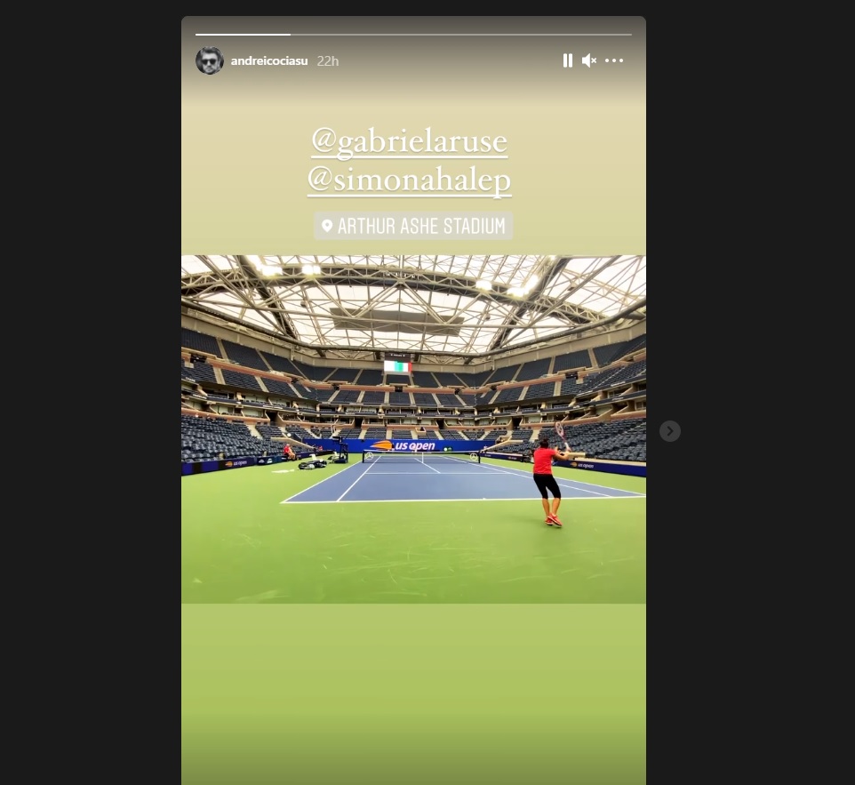 Simona Halep se pregătește intens pentru US Open. Parteneră de antrenament surprinzătoare pentru fostul lider WTA