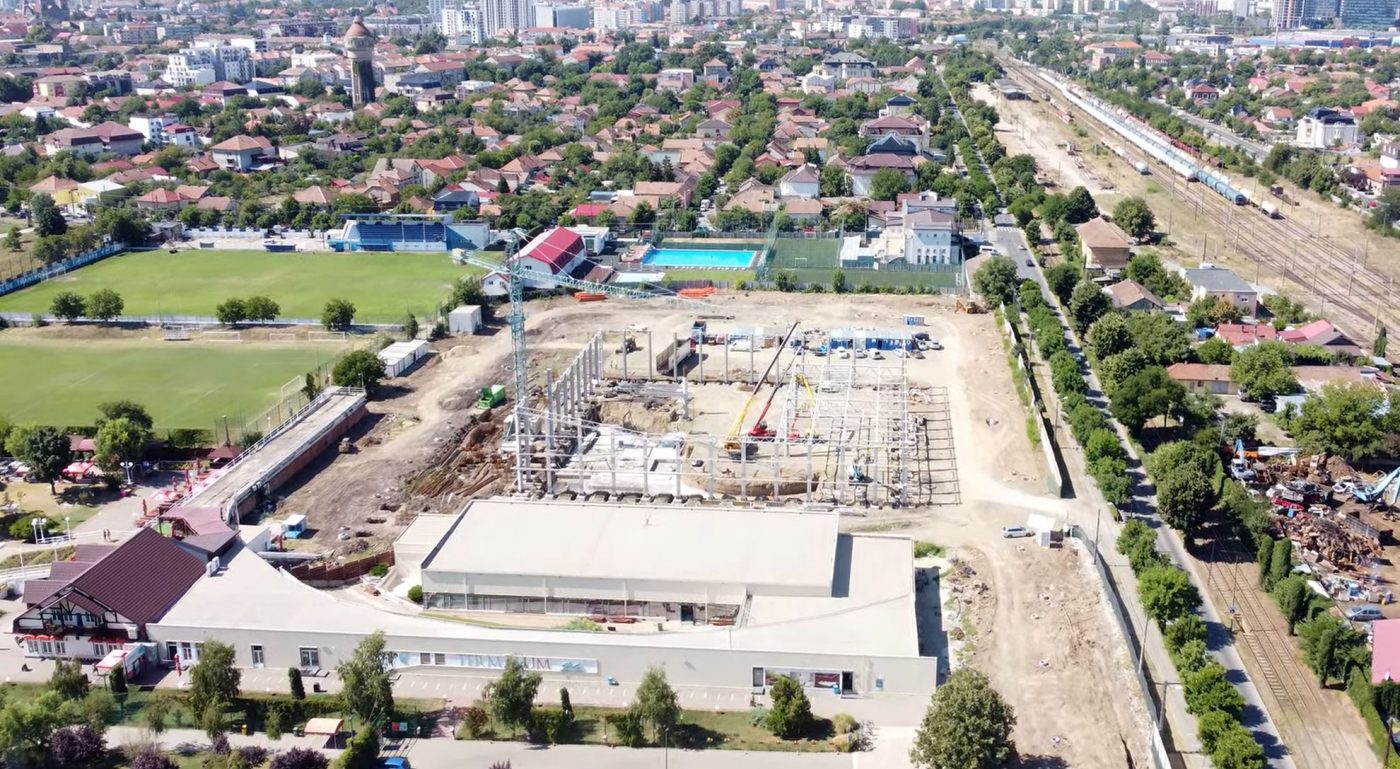 Un aquapark se construiește pe locul unui stadion din România! Va fi ca cele din Ungaria | VIDEO