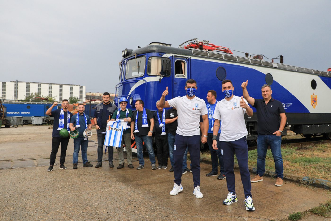 Mirko Pigliacelli şi Marius Constantin s-au urcat în locomotivă pentru a învăţa cum se „deraiază” Rapidul: „Am primit indicaţii valoroase pentru derby”