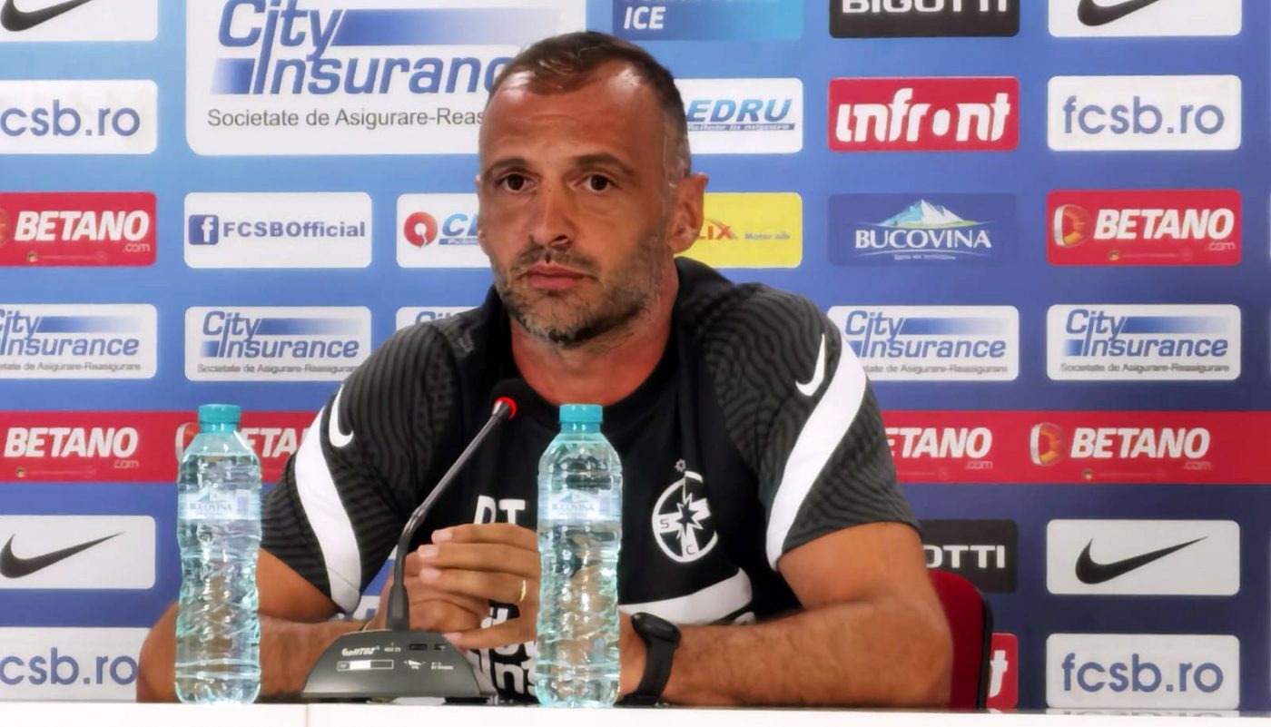 Dinu Todoran, distrus după meciul FCSB – Sepsi! Valentin Crețu: „Mai mult stăteam la antrenamente! N-am lucrat ce trebuia”