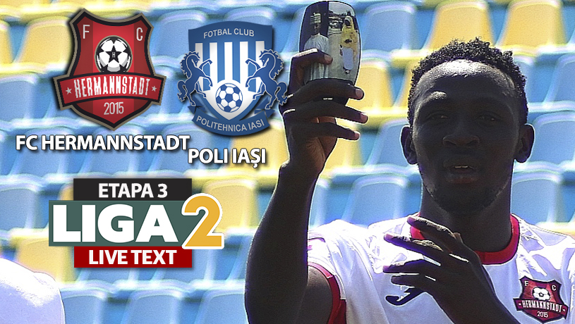 FC Hermannstadt bate Poli Iaşi cu gol reușit în ultimele minute și continuă să aibă punctaj maxim. Moldovenii au înscris primul lor gol în acest sezon, însă rămân tot pe 0 acolo unde contează