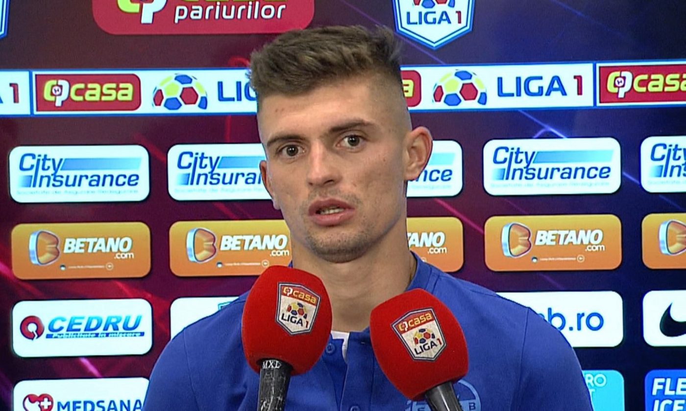 Florin Tănase nu i-a iertat pe rapidiști, după victoria cu Gaz Metan Mediaș: „Ironii de-astea ieftine vezi la orice colț”. De ce a avut emoții la executarea penalty-ului