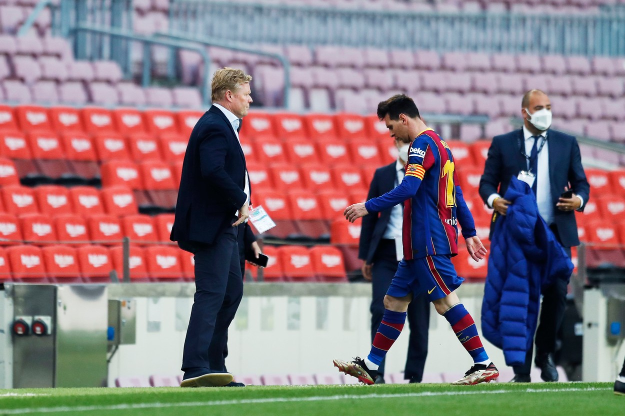 Ronald Koeman, mesaj pentru Leo Messi, după plecarea starului argentinian de la Barcelona: „Îmi este greu să înțeleg”