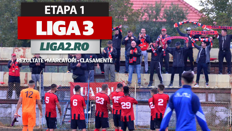 Start în noul sezon de Liga 3, ediția 2021-2022 | U Craiova 2, Metalul Buzău, Avântul Reghin și CS Hunedoara au început ca din tun, cu victorii la scor. CFR Cluj n-a acuzat criza de la prima echipă