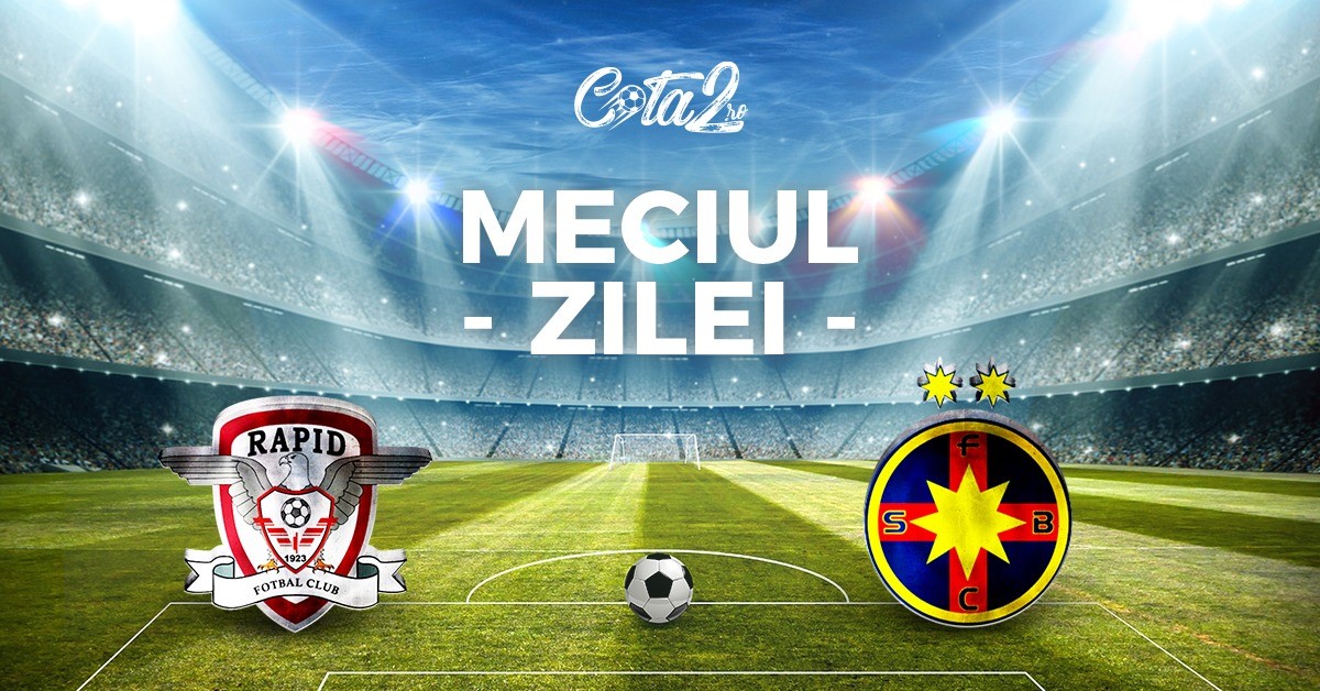 Meciul Zilei – ce pariem la derby?