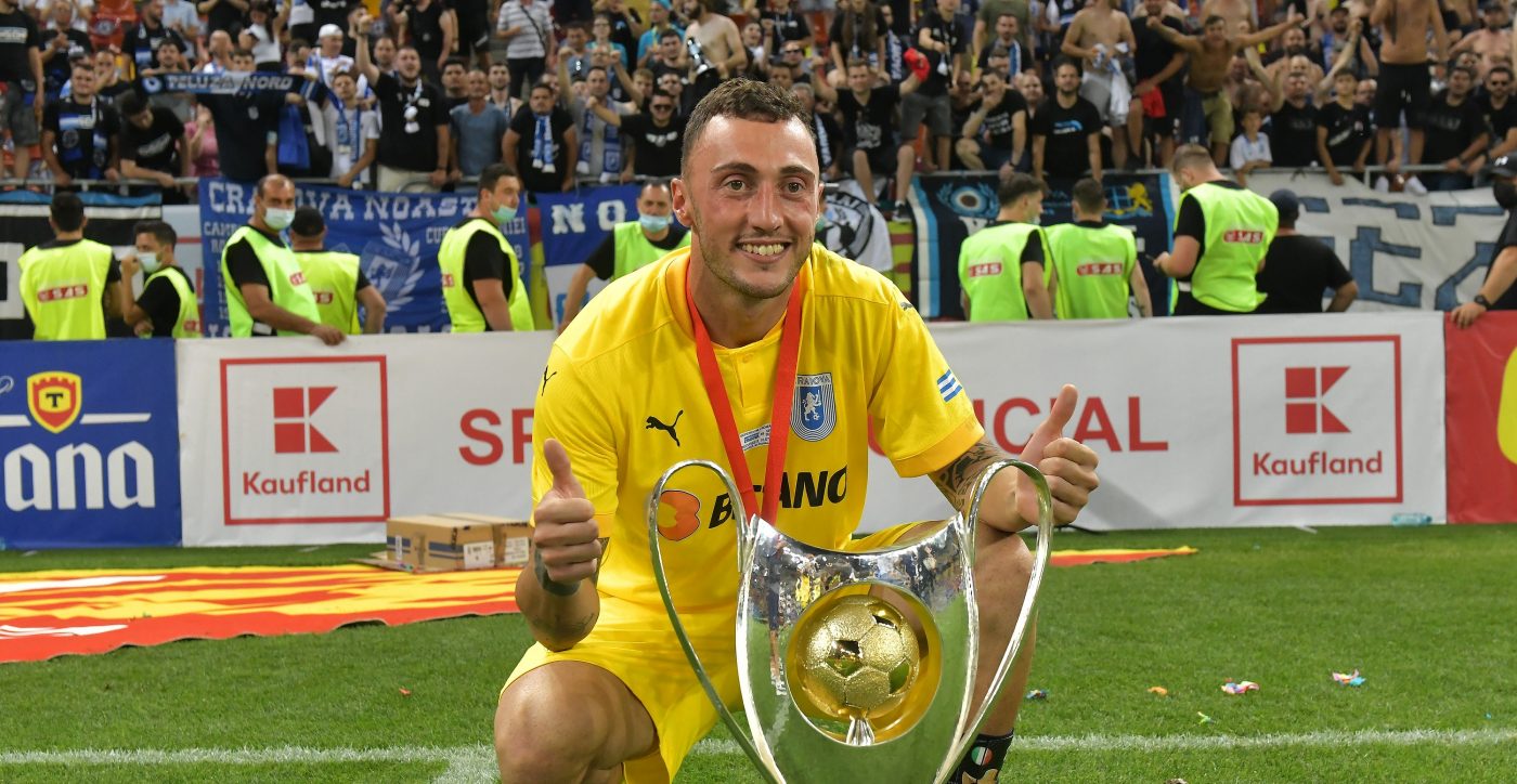Mirko Pigliacelli, foarte aproape de un transfer în Italia: „Impresarul s-a întâlnit cu președintele”. Sub ce formă l-ar putea ceda Universitatea Craiova