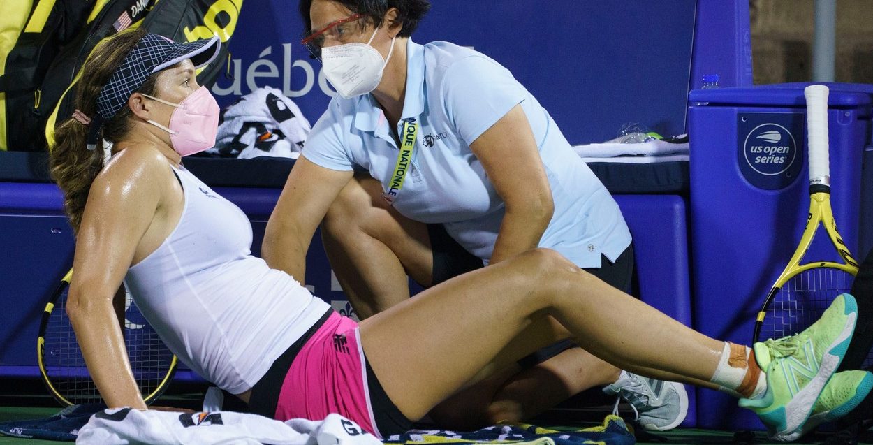 Jucătoarea care a eliminat-o pe Simona Halep la Montreal a comis-o în meciul următor! A revenit de la 2-5 în decisiv, dar a pierdut lamentabil