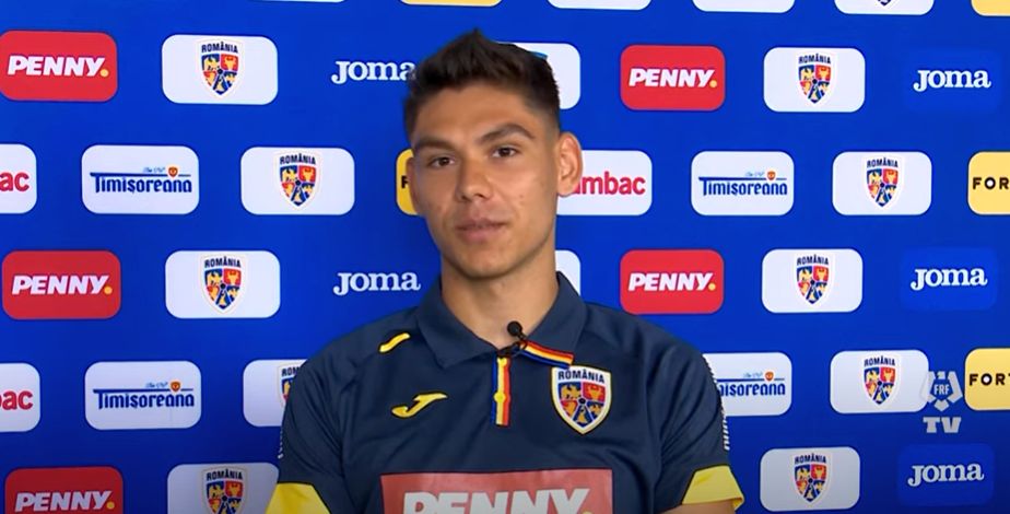 Antonio Sefer, pregătit să debuteze pentru România U21: „Sper să dau gol de la distanță, cu stângul!”. Ce spune despre selecționerul Florin Bratu | VIDEO