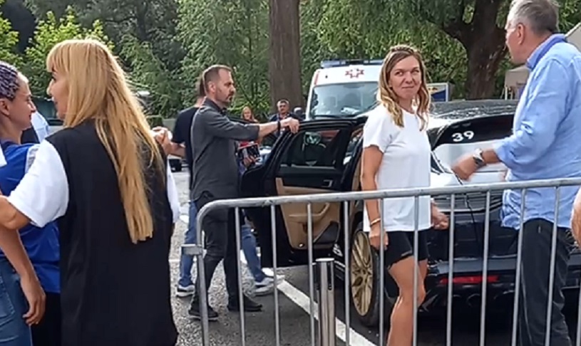 Simona Halep a venit cu Ion Țiriac, dar a plecat singură de la turneul WTA de la Cluj, într-un bolid de 700 de cai | VIDEO EXCLUSIV