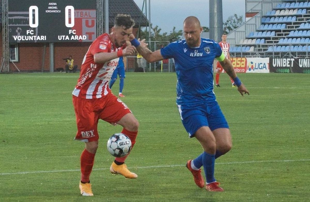 UTA vrea să evite capcana Voluntari! „Să ne păstrăm nivelul” vs. „Nu am scos mingea din plasă”