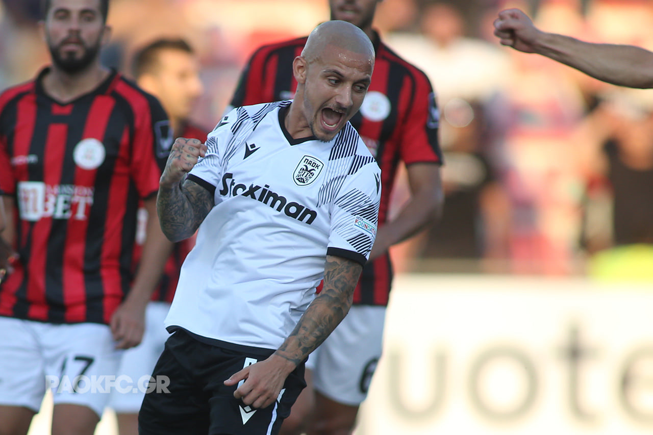 Alexandru Mitriță a marcat pentru PAOK, în Conference League! A fost primul său gol la formația lui Răzvan Lucescu | VIDEO