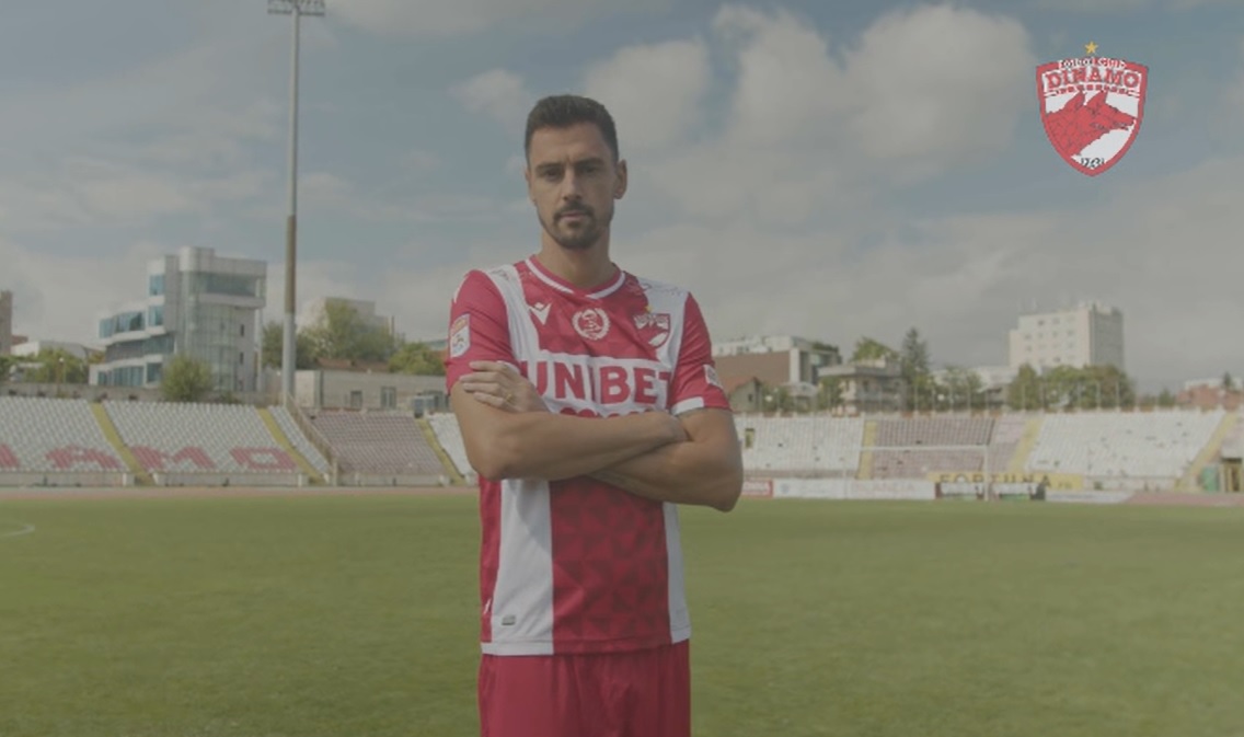 Andre Pinto, prezentat ca o vedetă de Dinamo! Prima reacție a fundașului portughez și ce număr va purta: „Sunt recunoscător pentru asta!” | VIDEO