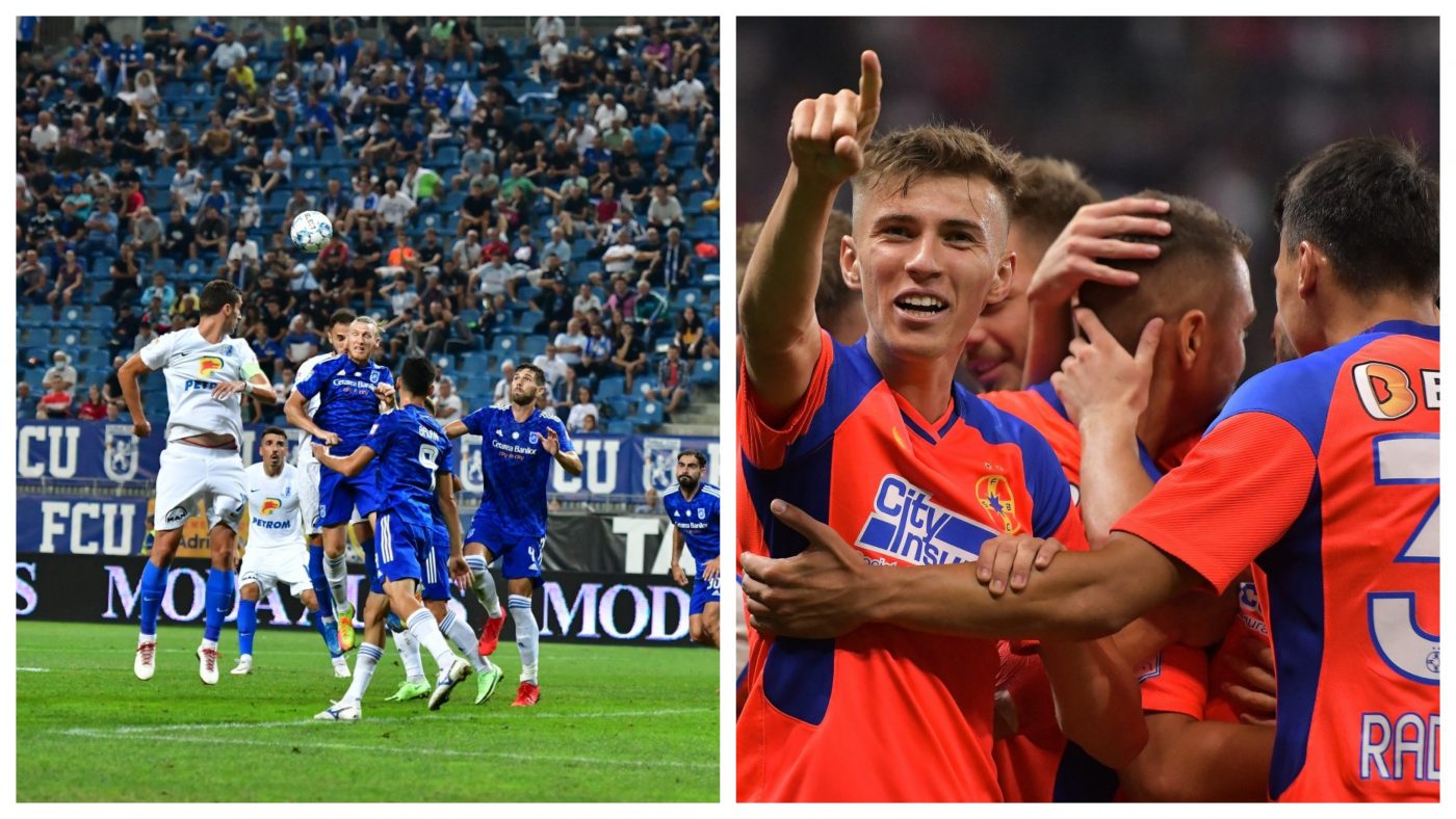 FCU Craiova – FCSB, de la ora 20:00, Live Video Online, în etapa a 9-a din Liga 1. Echipele de start! Constantin Budescu, lăsat pe bancă de Edi Iordănescu