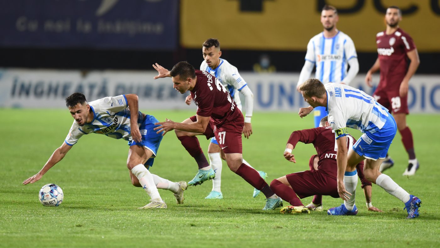 CFR Cluj – Universitatea Craiova 1-0 | Burcă le aduce victoria ardelenilor! Trupa lui Laurențiu Reghecampf e la pământ | VIDEO