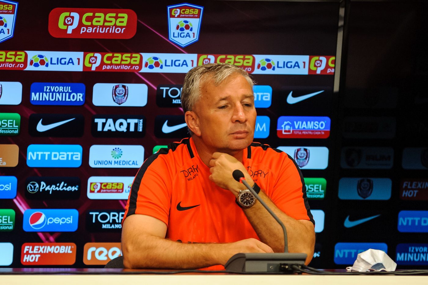Dan Petrescu, încântat de cum a arătat CFR Cluj în înfrângerea cu Jablonec! Motivul pentru care l-a înlocuit pe veteranul Emmanuel Culio: „Altfel nu îl scoteam!”