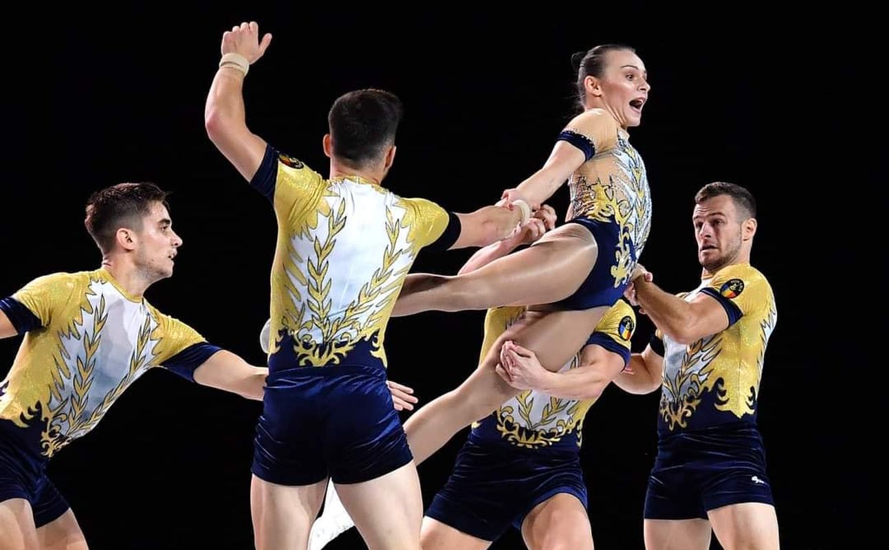 Vis împlinit pentru un sportiv ieșean de doar 20 de ani. David Gavrilovici, campion mondial și european la gimnastică aerobică, într-un an de excepție! „Să-ți auzi imnul e cel mai frumos vis și cel mai plăcut sentiment” | SPECIAL