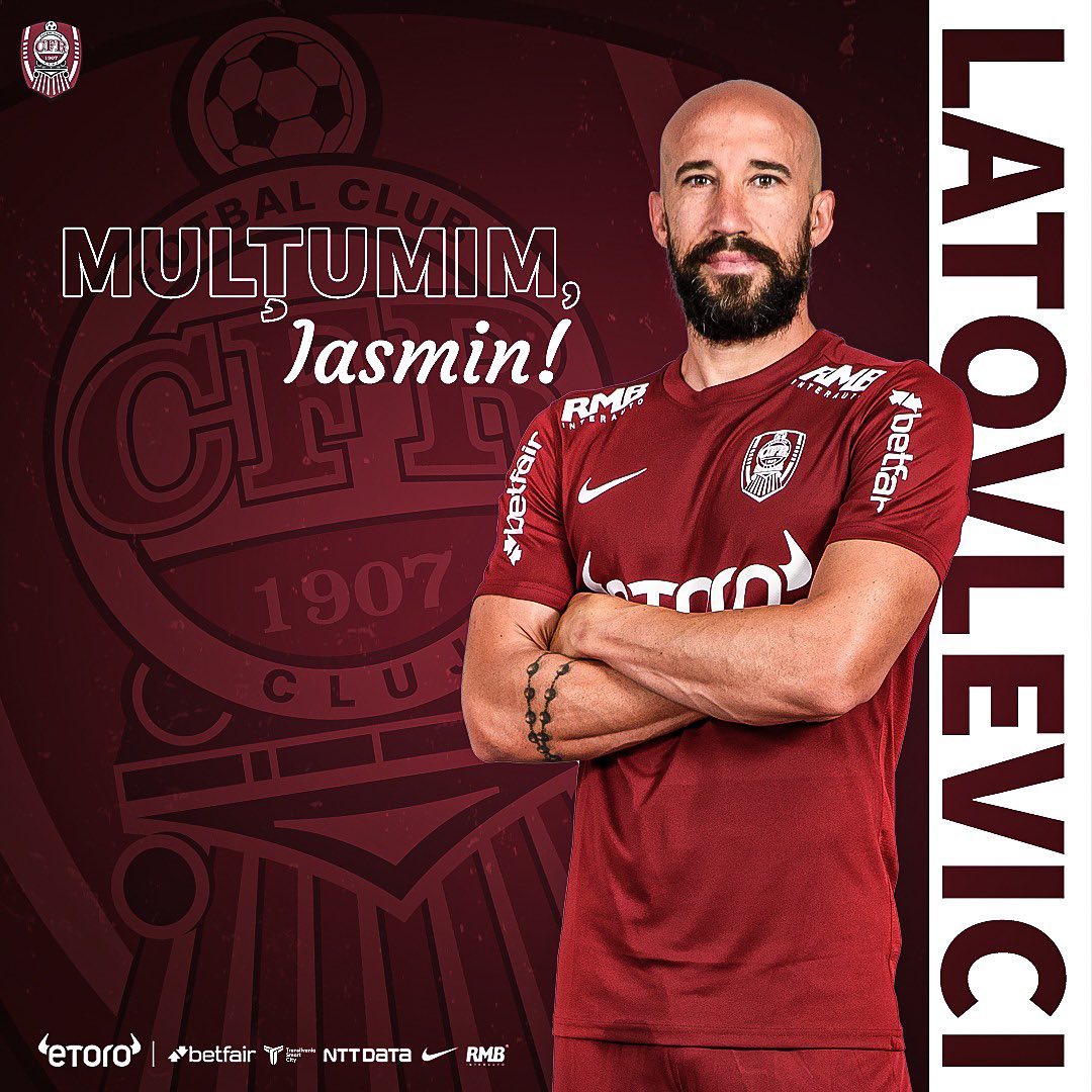 Iasmin Latovlevici și-a reziliat contractul cu CFR Cluj! Johnatan Rodriguez a refuzat să plece din Gruia