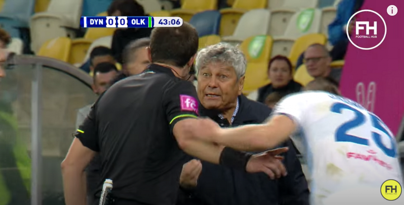 Mircea Lucescu, criză de nervi la meciul Dinamo Kiev – Oleksandria 1-0. Ce l-a deranjat pe „Il Luce” | VIDEO