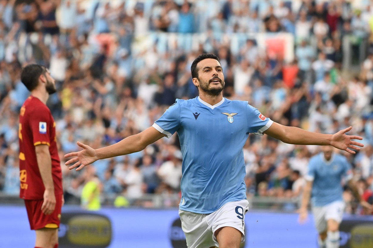 Pedro, ce răzbunare în tricoul lui Lazio! Spaniolul „l-a executat” pe Mourinho în derby-ul cu AS Roma și a sărbătorit golul chiar lângă antrenorul care l-a dat afară | VIDEO