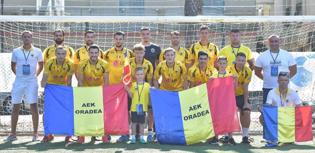 Modelul Gigi Becali chiar funcționează la minifotbal! AEK Oradea, cu patron-antrenor grec, a pierdut dramatic finala Champions League după 18 lovituri de departajare | SPECIAL