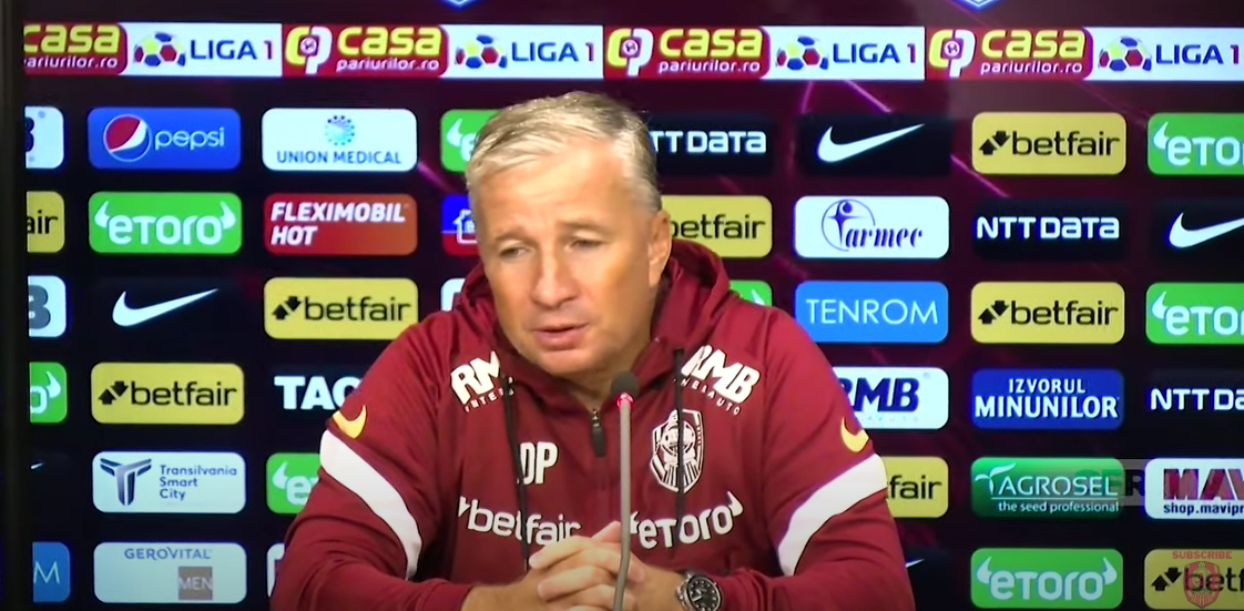 Motivul pentru care Dan Petrescu l-a refuzat pe Constantin Budescu: „Unde să-l mai pun?”. Antrenorul lui CFR Cluj a comentat situația de la națională