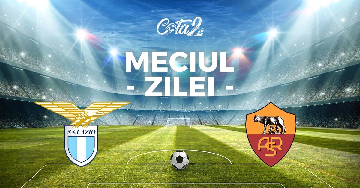 ADVERTORIAL | Meciul Zilei – cota 3.80 în Derby della Capitale!
