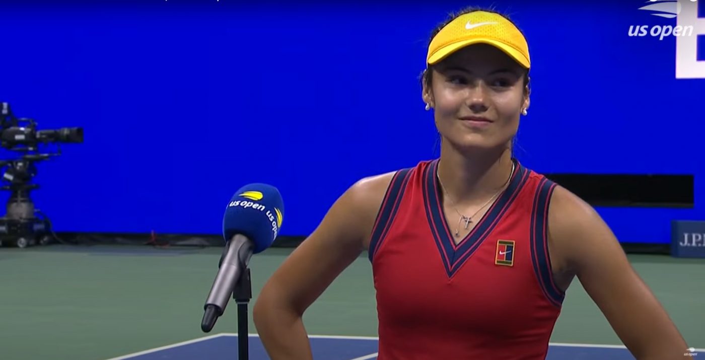 Primele declarații oferite de Emma Răducanu, după calificarea în finala de la US Open: „Nu-mi vine să cred! Sunt în stare de șoc”