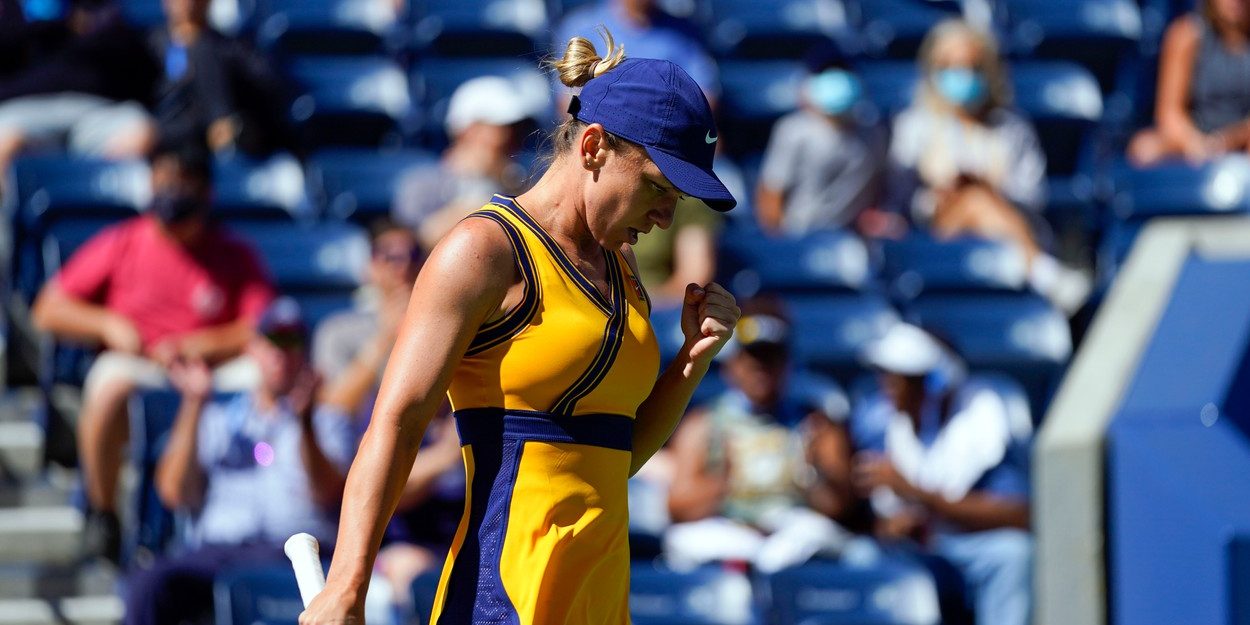 Simona Halep s-a transformat în Rafael Nadal la US Open! Lovitura imposibilă cu care a îngenuncheat-o pe Elena Rybakina | VIDEO