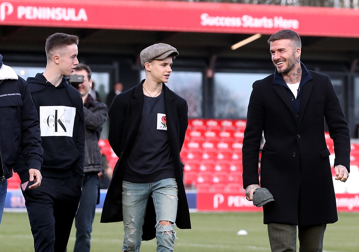 Fiul legendarului David Beckham, Romeo, a debutat în fotbalul profesionist la vârsta de 19 ani!