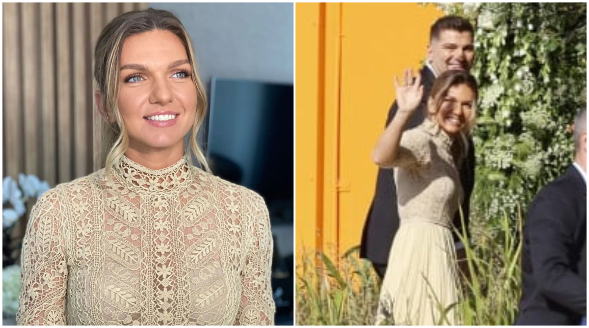 Simona Halep a spus „Da” și a fermecat pe toată lumea! Campioana tenisului a venit la petrecerea de cununie la brațul proaspătului soț | FOTO EXCLUSIV