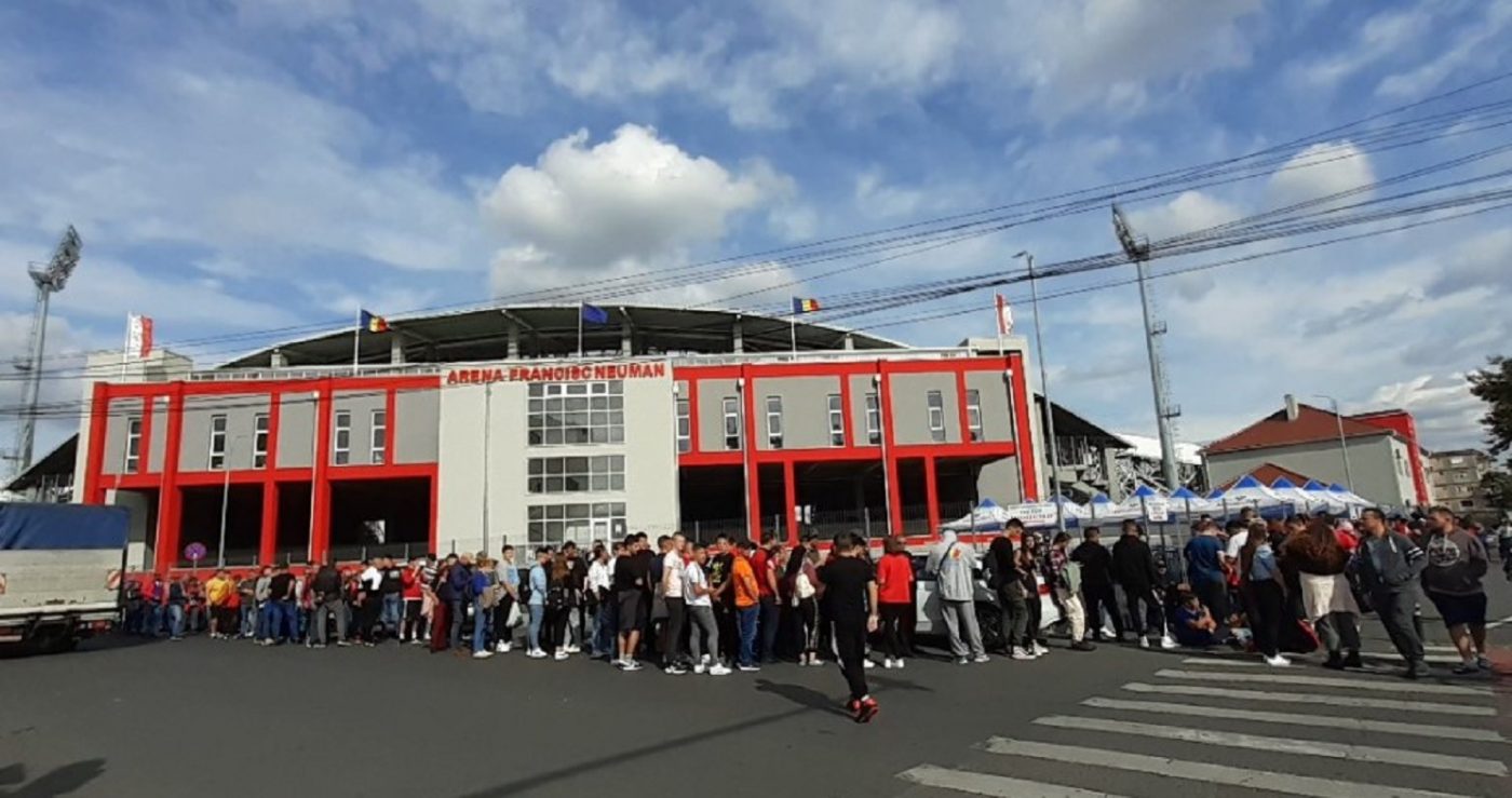 UTA – CFR Cluj se va juca cu casa închisă! A fost sold-out în doar 90 de minute