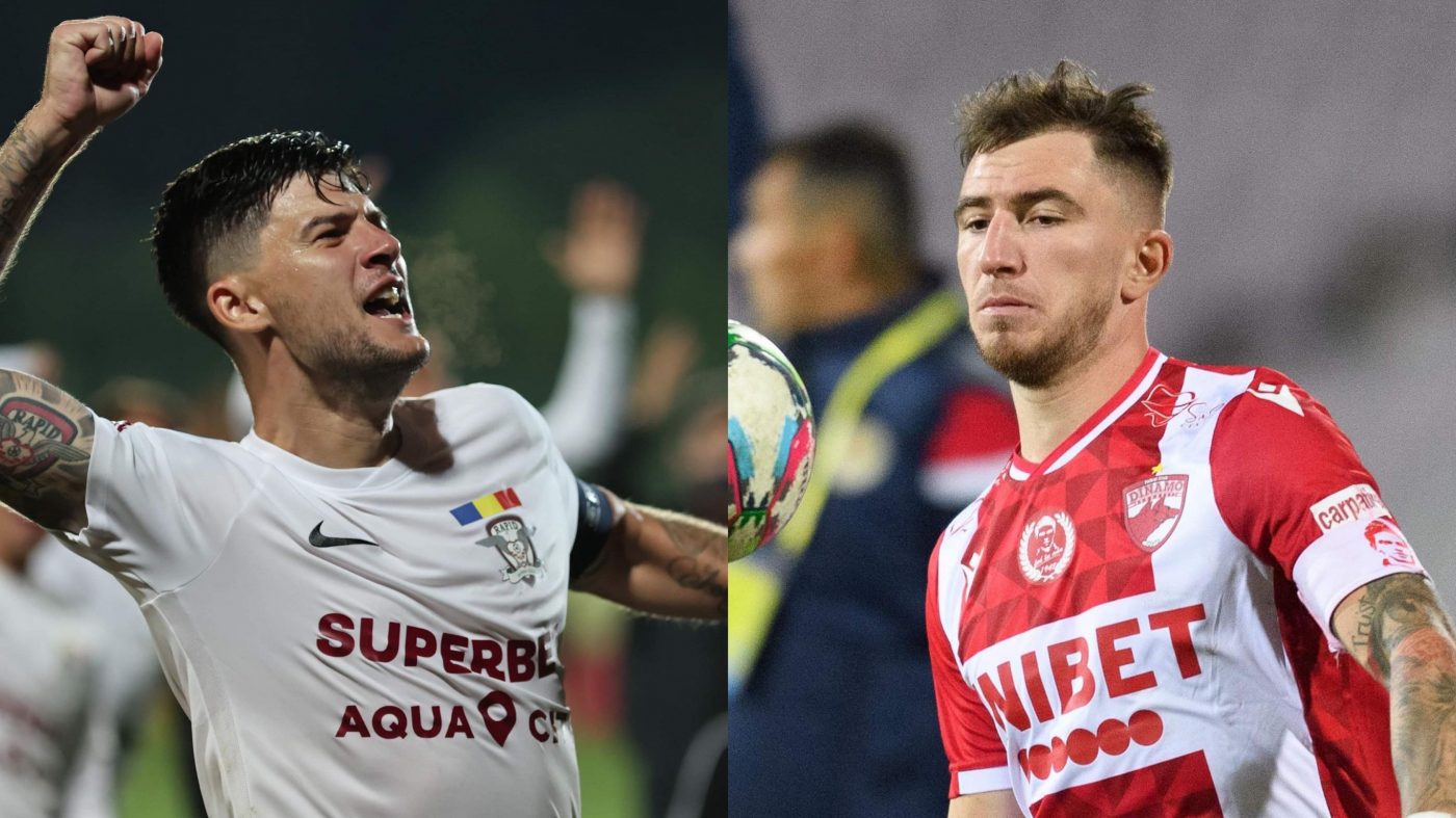 Dinamo – Rapid, ora 20.30, Live Video Online în etapa 13 din Liga 1. Sorescu, titular după scandalul cu Rednic! Filip și Matei, rezerve! Echipele de start