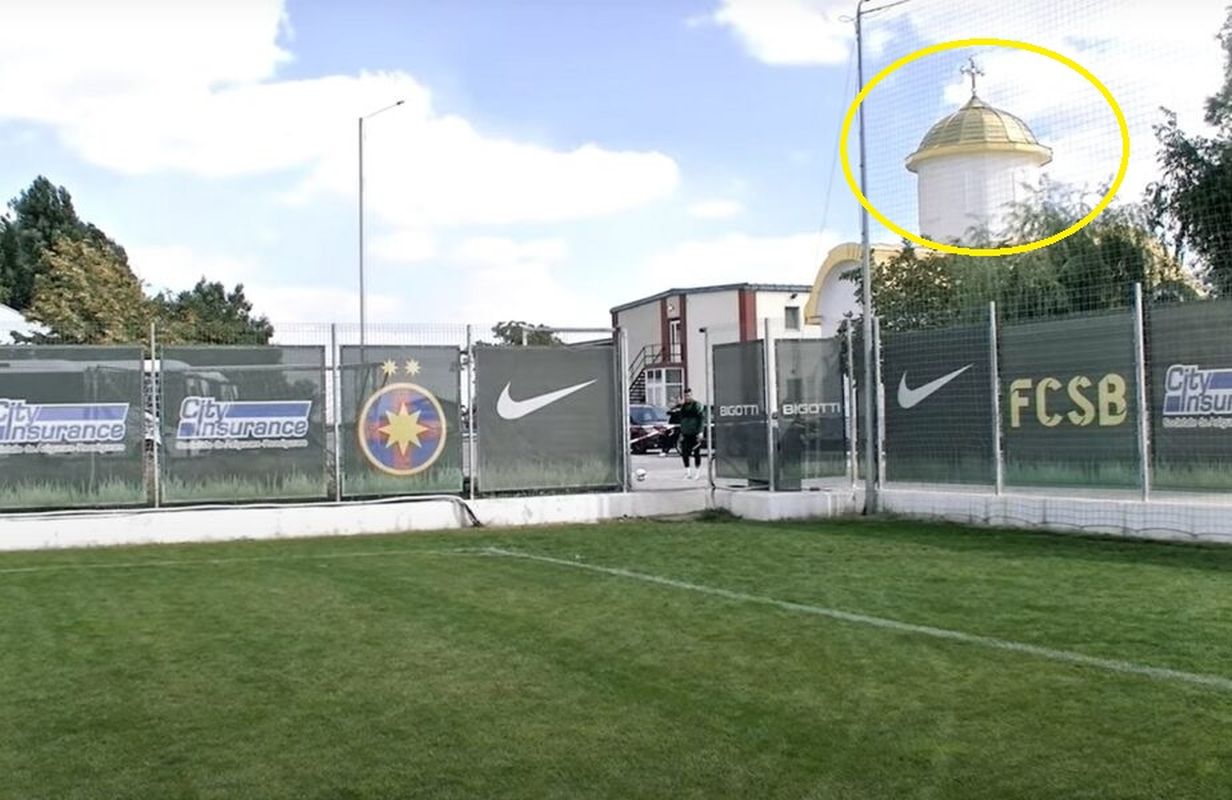 Biserica din cantonamentul FCSB are acoperiș din aur! Gigi Becali a divulgat ce suma uriașă a plătit: „Fac și eu ce pot”