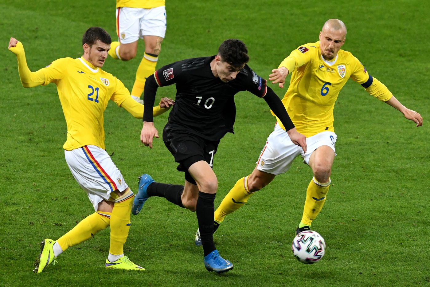 Germania – România 0-1, Live Video Online în Grupa J din preliminariile CM 2022 | Ianis Hagi, gol de generic în poarta lui Marc-Andre ter Stegen! L-a umilit pe Rudiger și a finalizat superb