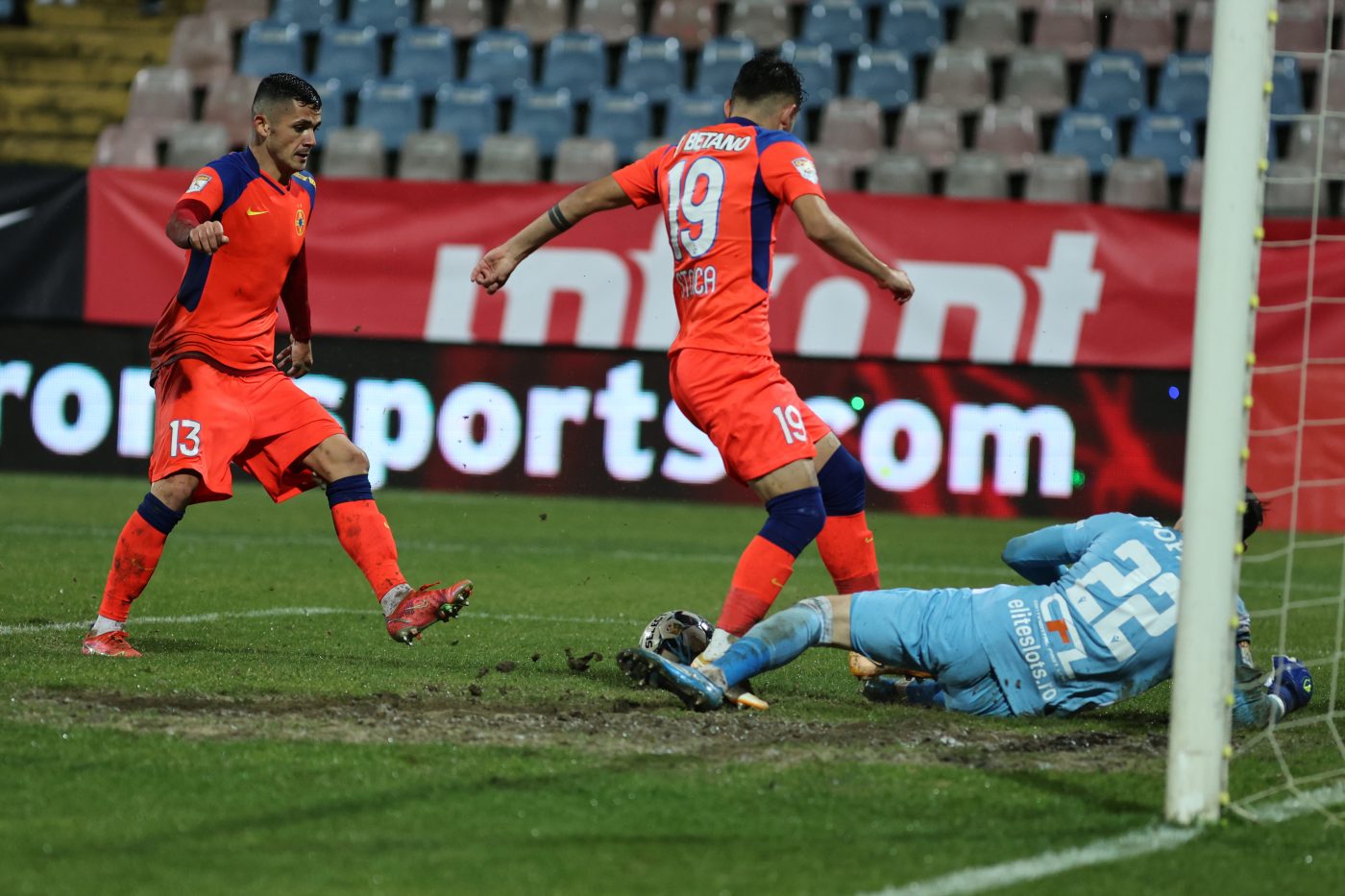 Andrei Dumiter, după primul gol înscris în tricoul FCSB: „Cred că i-am demonstrat antrenorului că se poate baza pe mine”
