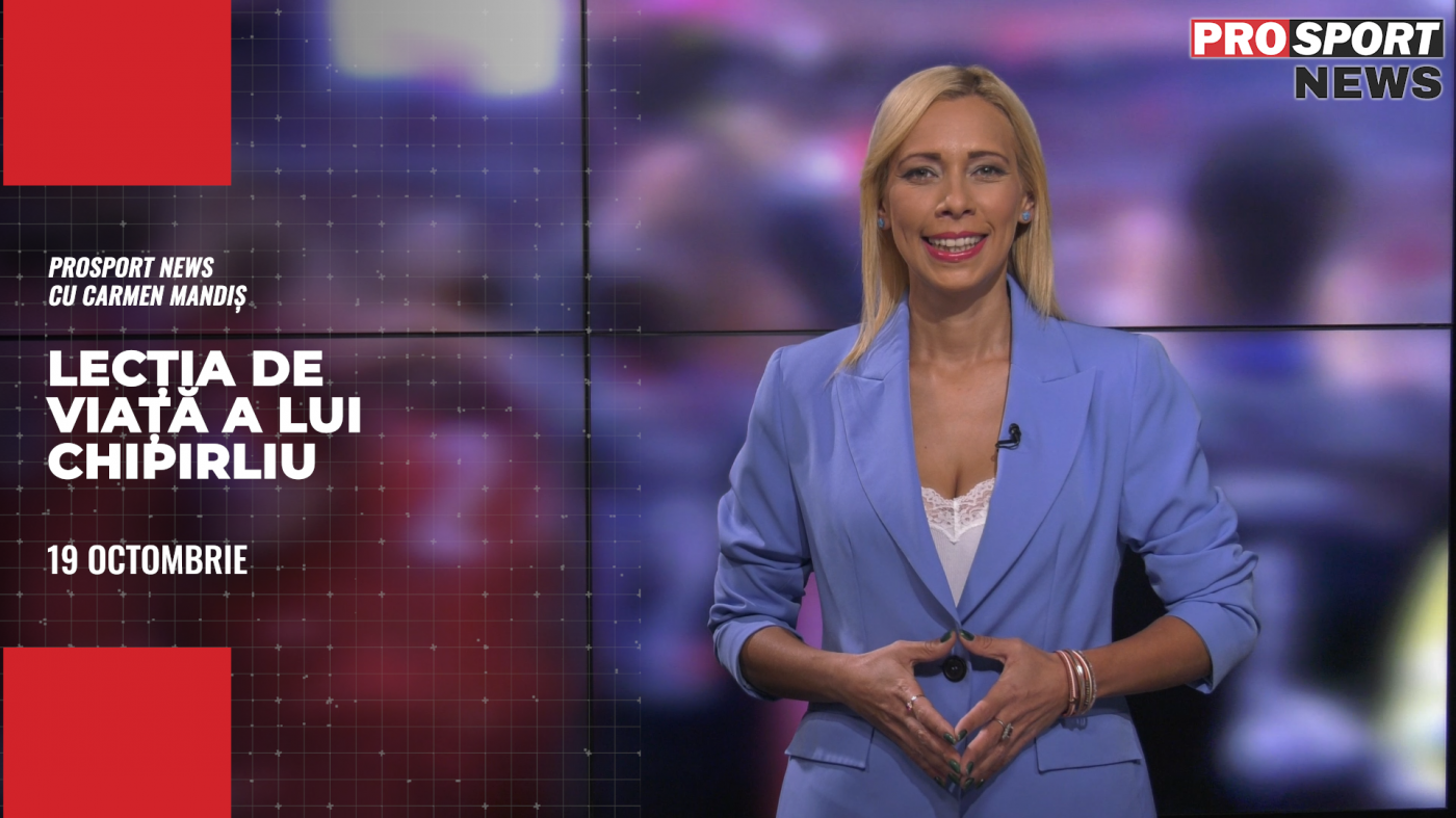 ProSport NEWS | Lecția de viață a lui Bogdan Chipirliu. Săptămâna și transferul la Dinamo | VIDEO