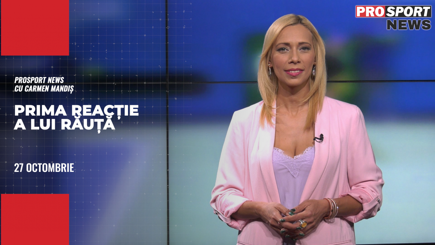 ProSport News | Prima reacție a lui Alexandru Răuță, după ce a fost scos cu masca de oxigen de pe teren și dus la spital! Cele mai importante știri ale zilei | VIDEO