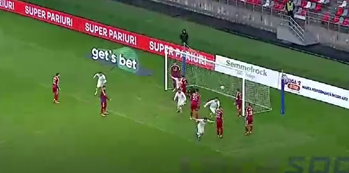 Un nou gol fabulos în România! Astra, reușită de excepție în Ghencea. A marcat direct din corner împotriva Stelei | VIDEO
