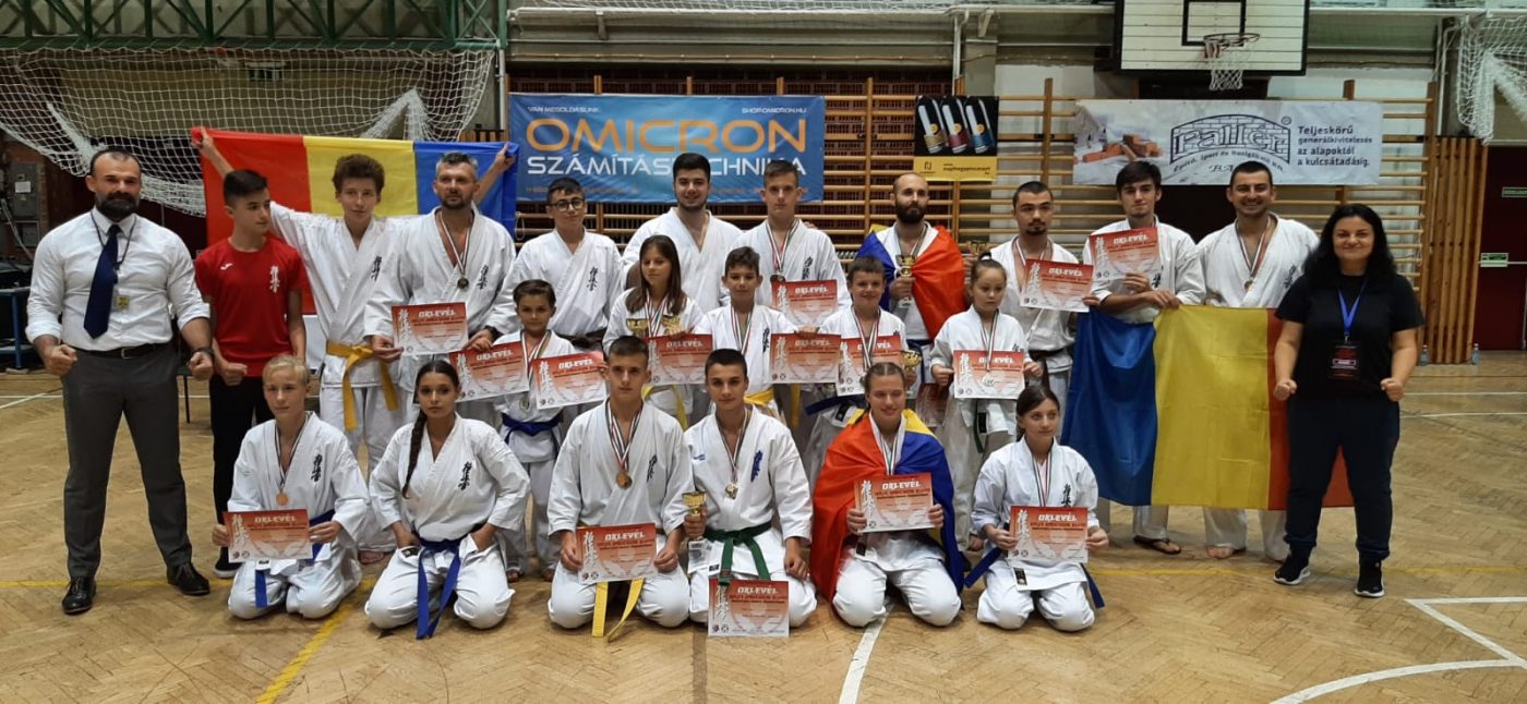 Premii importante câștigate de sportivii români la prima ediție a Cupei Omicron la karate