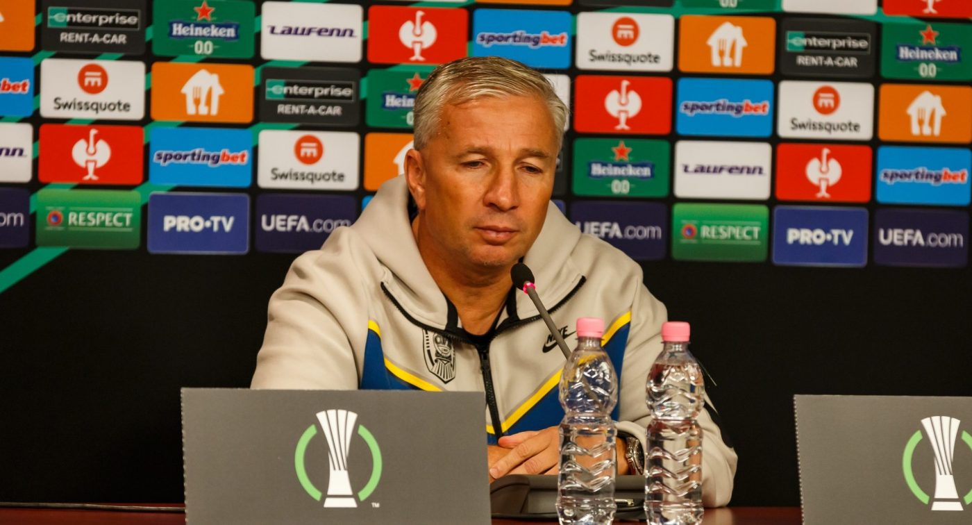Dan Petrescu, o nouă declarație hilară, după eșecul cu AZ Alkmaar: „Un egal era cel puțin ce meritam. Cred că am avut și un penalty”