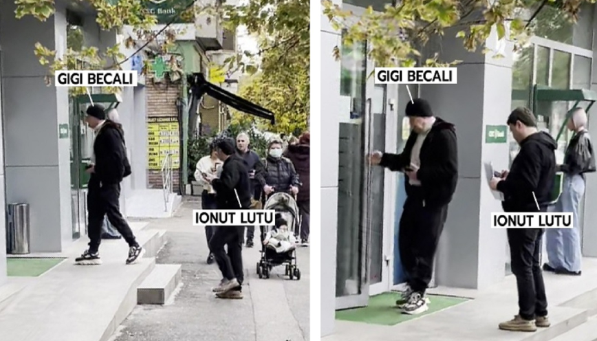 Gigi Becali, nevoie de bani cash! Patronul lui FCSB, urmărit de probleme urgente. Cum a fost surprins în București în prezența „aghiotantului” Ionuț Luțu | FOTO