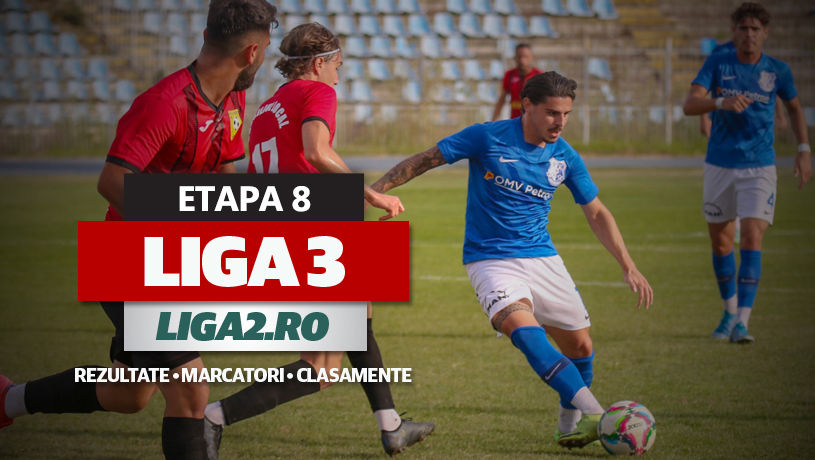 Liga 3, etapa 8 | Scor ca la teatru între Dinamo 2 și Moreni, Odorheiu nu a avut nici ea milă de Kids. CS Hunedoara ia puncte mari la Ungheni, Pandurii remizează cu Jiul