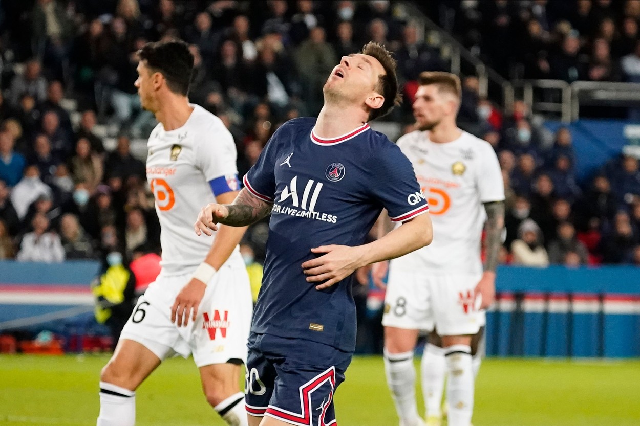 Lionel Messi, schimbat la pauză în PSG-Lille! Parizienii, victorie obținută greu acasă în fața campioanei din sezonul trecut