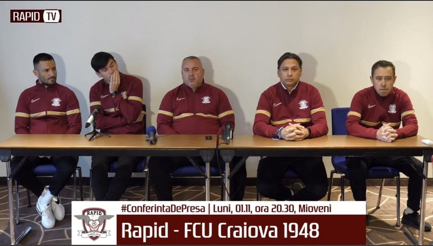 Rapidul nu se mai compară cu Real Madrid! Mihai Iosif, răspuns clar pentru suporterii care-l contestă: „La Bayern credeți că e tensiune? Au luat 5-0 în Cupa Germaniei”