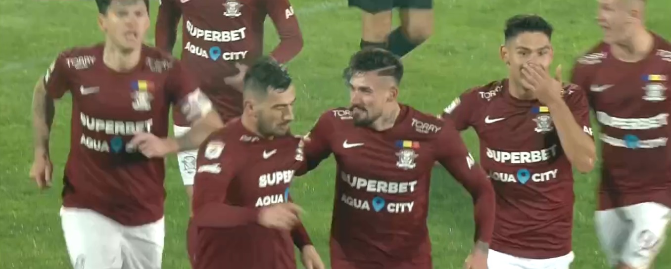Rapid – CFR Cluj 1-0, Live Video Online, în etapa a 12-a a Ligii 1. Bălan deschide scorul pentru giuleșteni după o pasă a lui Albu! Pauză la Mioveni