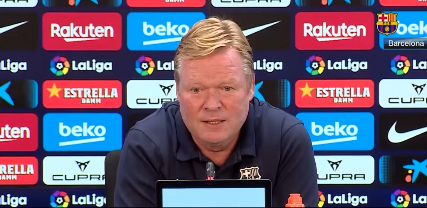 Ronald Koeman se ține de scaun după înfrângerea Barcelonei cu Atletico Madrid: „Încrederea lui Laporta este importantă”