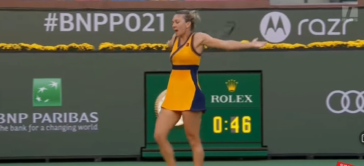 Simona Halep, răbufnire incredibilă în finala cu Anett Kontaveit de la Transylvania Open: „Ea dă cât poate și eu…”