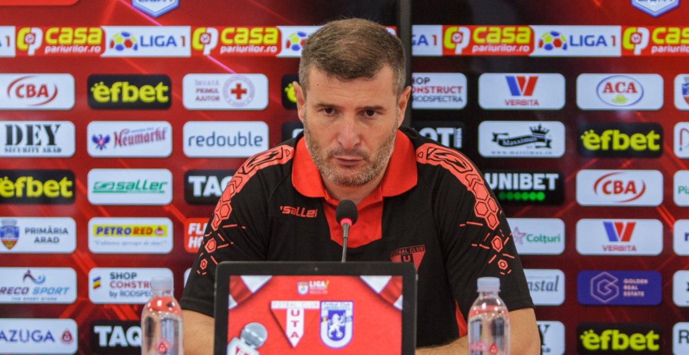 Se scutură UTA de bruma începutului de toamnă? „Suntem pregătiți de orice! Schimbarea antrenorului la Craiova, un detaliu important”