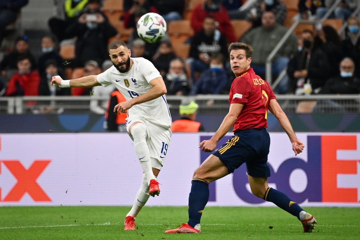 „Wow! Wow! Wow!” Karim Benzema, la înălțime! Francezul a înscris un gol fabulos în fața Spaniei, în Liga Națiunilor: „Operă de artă!” | VIDEO